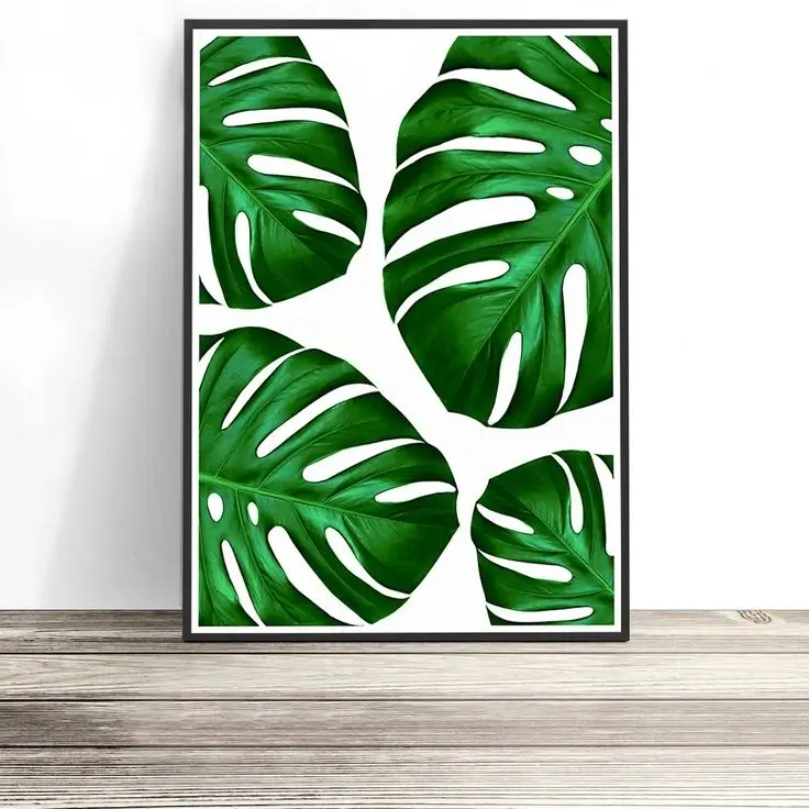 Monstera Leaf Poster