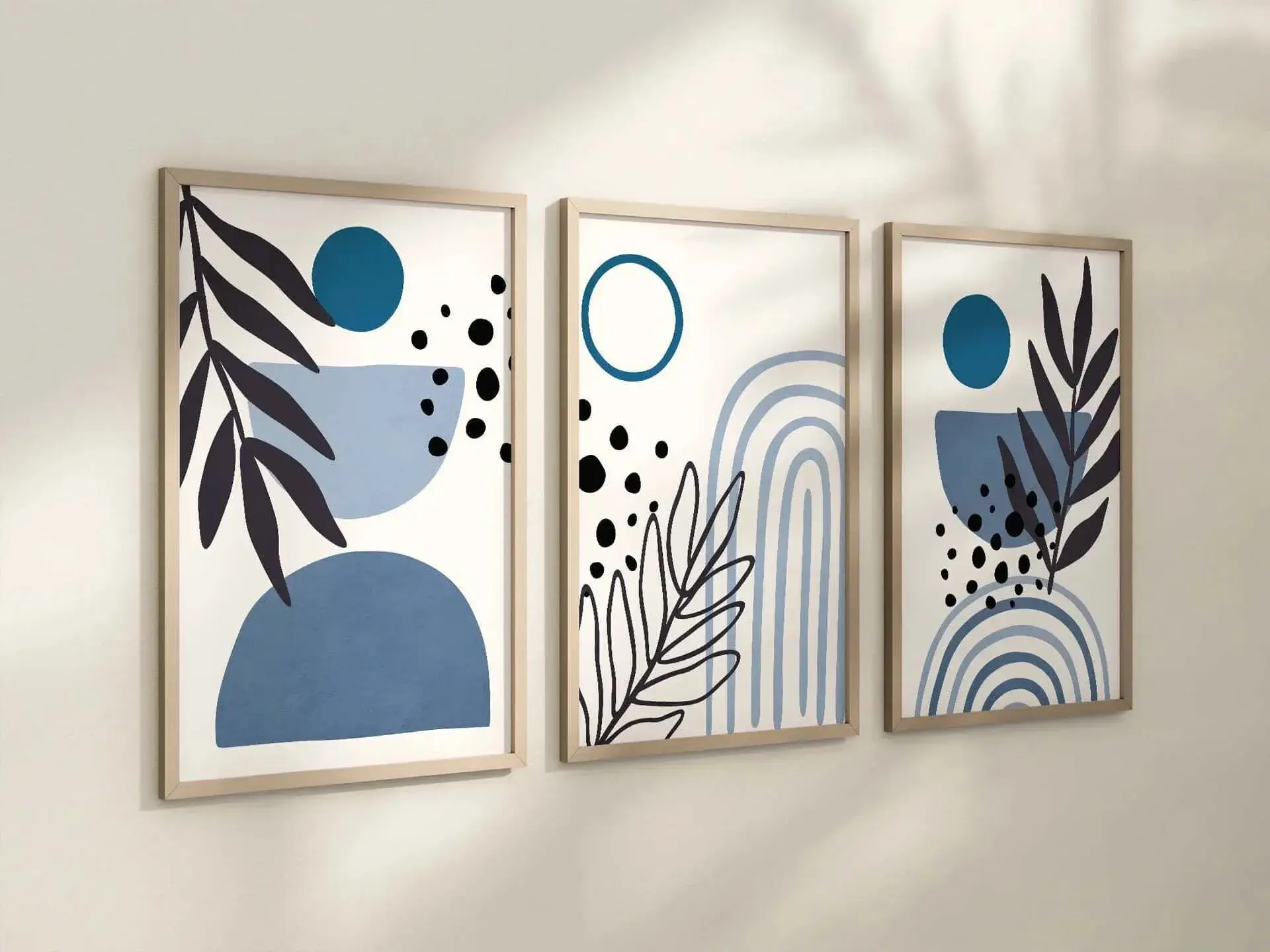 A minimalist art collection