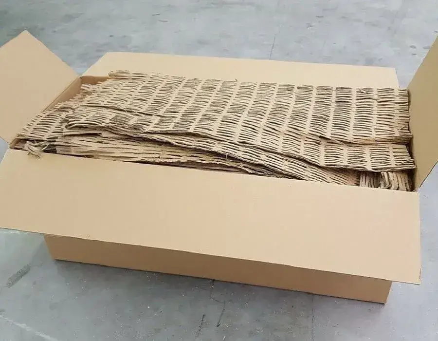 A poster neatly packaged in a recyclable cardboard tube