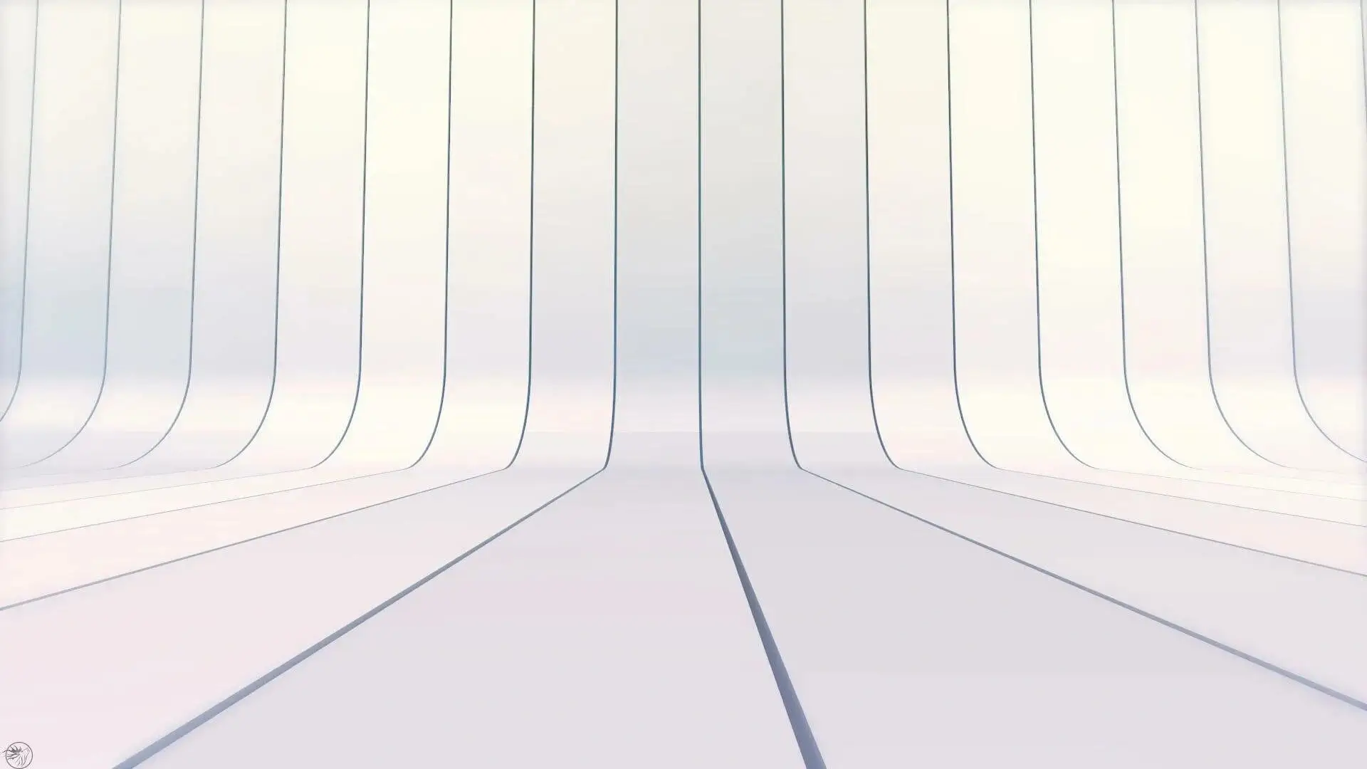 Abstract poster with clean lines